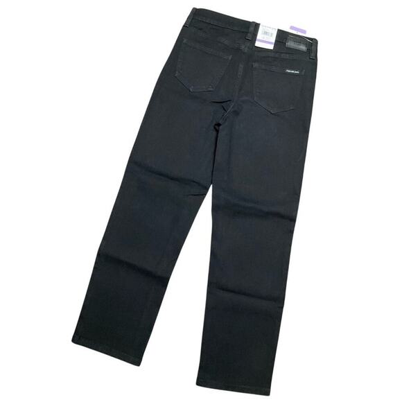 Calvin Klein Women's Jeans Black High Rise Stretch Size 4 NWT - Picture 3 of 12
